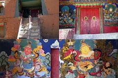 15 Rongbuk Monastery Main Chapel Entrance With Four Guardian Kings